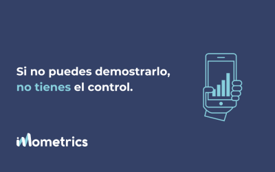 Si no puedes demostrarlo, no tienes control